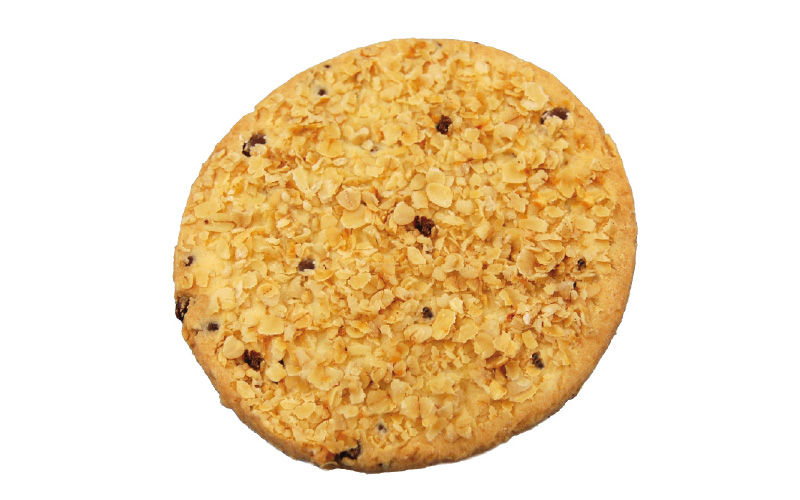 Biscotti avena con gocce di cioccolato