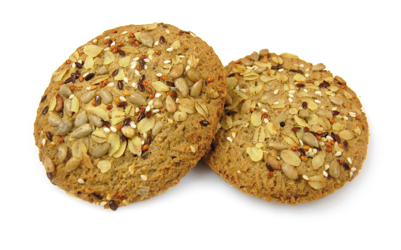 Biscotti multicereali con semi