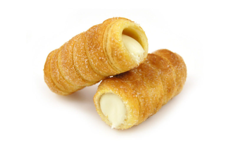 Biscotti Cannoncini crema latte