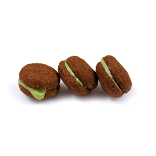 Biscotti Baci di dama al pistacchio