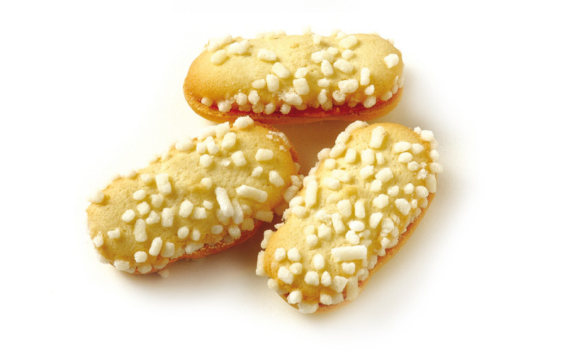 Biscotti Lingue di gatto all'albicocca