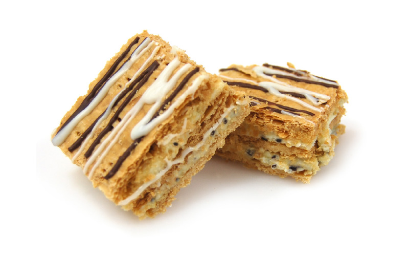 Biscotti Millefoglie Srtacciatella